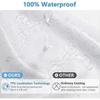White Waterproof Fabric Shower Curtain Liner 71x72 with Magnets and RustResistant Grommets