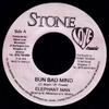 7inch Record ELEPHANT MAN - Bun Bad Mind NONE Stone Love Musi 2004 Jamaica Reggae, Ska & Dub Used