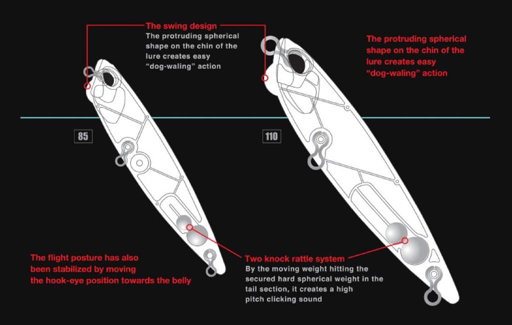 DUO Realis Pencil 110 Bone Floating Lure BJO0091 (7186)