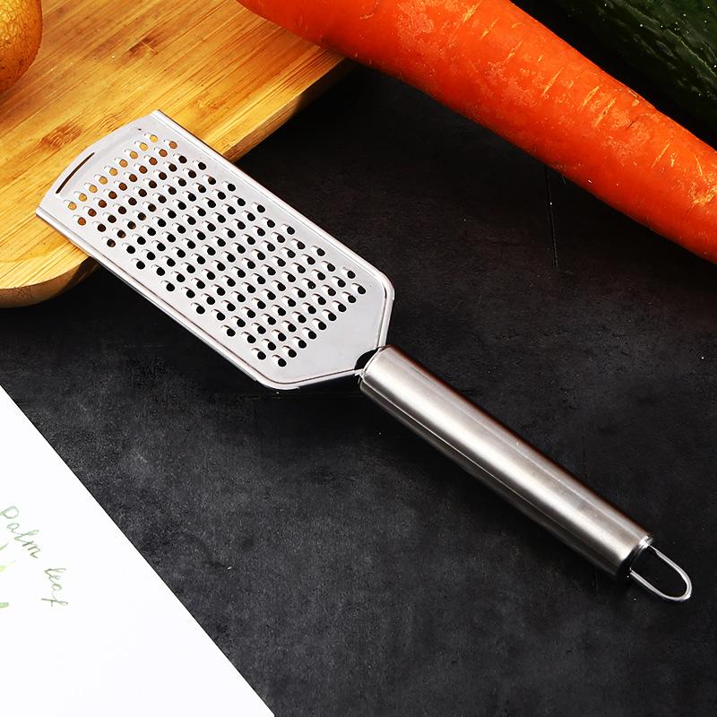 Многофункциональный кухонный гаджет из нержавеющей стали — терка и слайсер для цитрусовых, сыра, чеснока и овощей