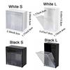 Plastic Magnetic Storage Box Space Saving Dustproof Mini Storage Box Square with Transparent Lid Wall Mounted Storage Boxes