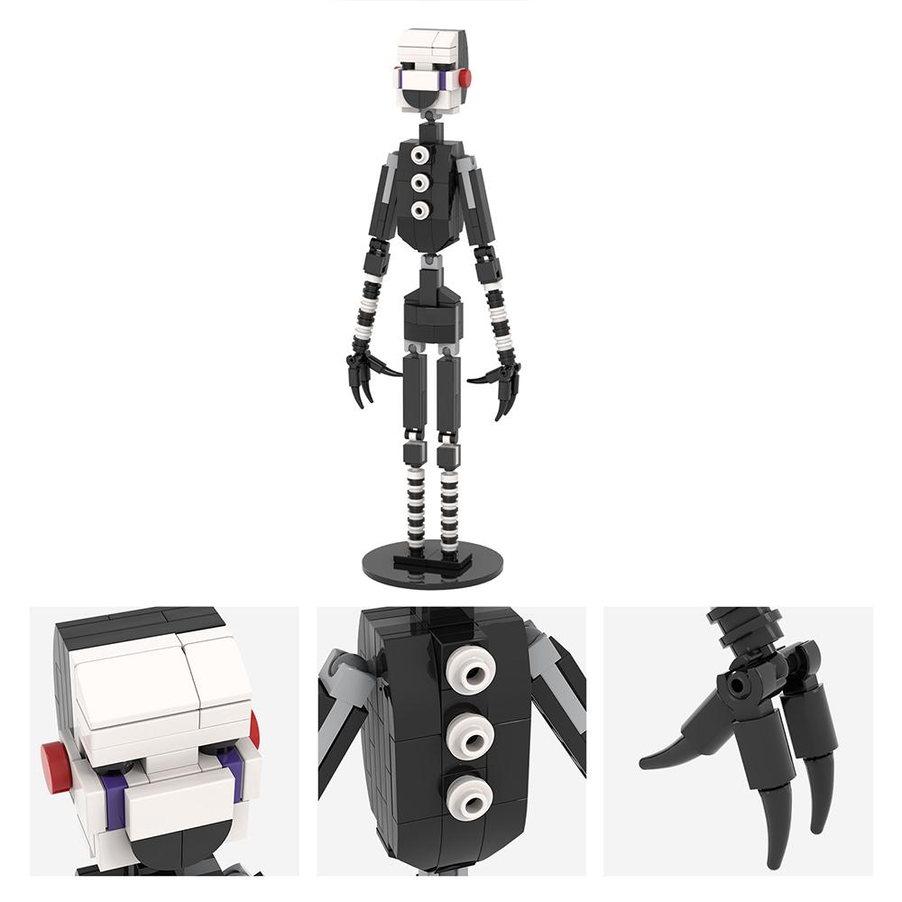 MOC 5 Ночей у Фредди Хоррор Игра Аниме Фигурка Медведь Строительный Блок Кирпич Фестиваль Рождественские Подарки Игрушки Для Детей Украшение