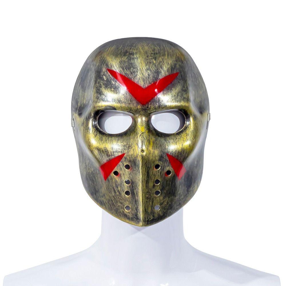 Party Mask Props Hockey Mask Cosplay Headwear Halloween Mask Creative Cosplay Mask Christmas
