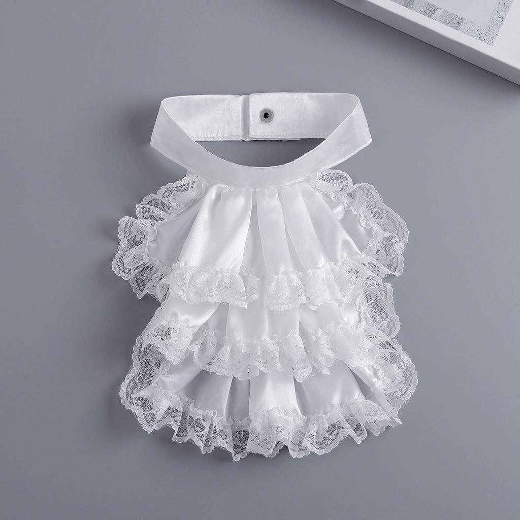 Элегантный викторианский костюмный воротник с оборками и кружевным воротником-жабо для вечеринок на Хэллоуин, воротник для костюмированного вампира