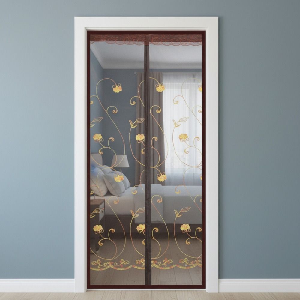 No Punching Mosquito-proof Door Curtain Well-ventilated Anti Mosquito Net Mesh Door Curtain  Patio