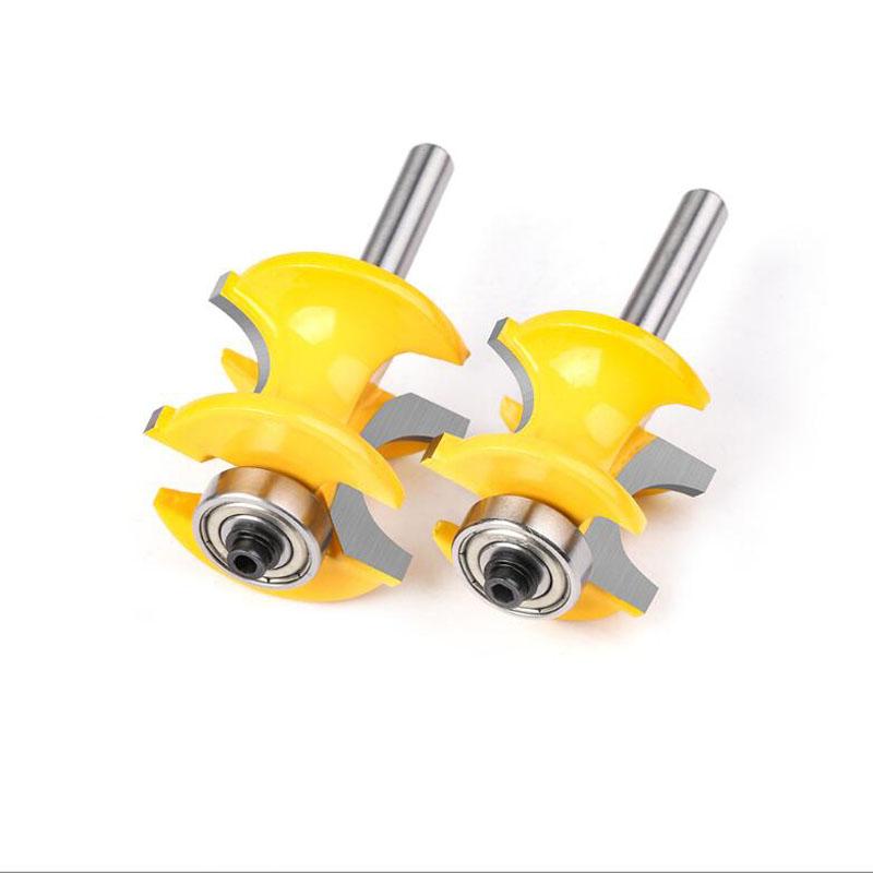 8mm Shank Half Round Bit Convex Edging Bits For Wood End Mill Woodworking Tool Industrial Grade Milling Cutter