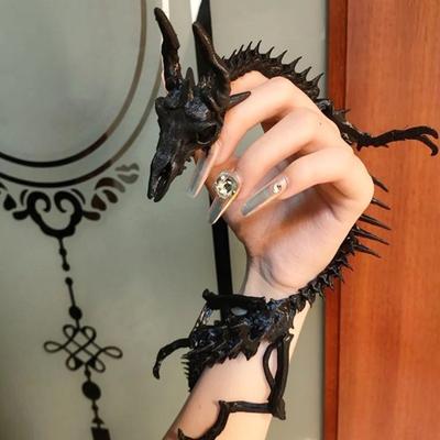 Украшение из кости дракона 3D-печать Подвижные суставы Игрушечное существо Фигурка Машина Дом