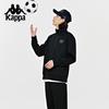 Kappa back-to-back new spring and autumn sports jacket men's stand up collar cardigan sweatshirt trend