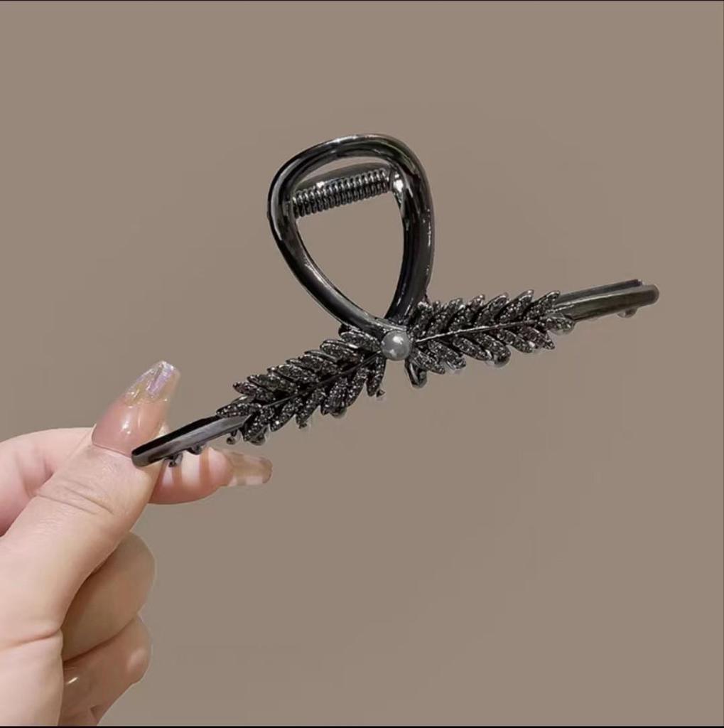 Премиальная металлическая заколка для волос «Акула» для женщин - Большая летняя заколка для волос, Уникальный дизайн