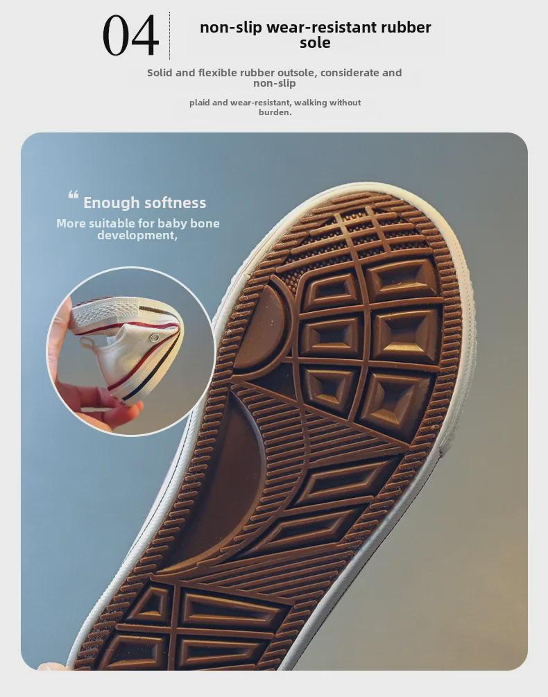 Children's Low-Top Lace-Up Canvas Sneakers - 2024 Spring Collection, Candy Colors, Parent-Child Shoes for Boys and Girls