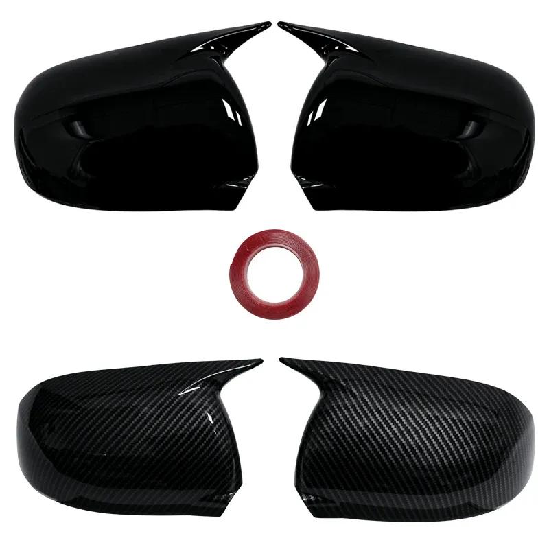 2PCS Side Rearview Mirror Cover Trim Fit for Mitsubishi Outlander Sport ASX With Turning Lights 2013 2014 2015 2016 2017 2018