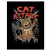 Vincent Trinidad Cat Attack Paper Print