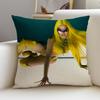 HipHop BBCardi BS Cushion Cover Breathable and skinfriendly linen pillowcase square removable and washable cushion