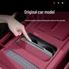 Силиконовый нескользящий коврик для Nio ES8: Полное покрытие, Беспроводная зарядка, Боковые карманы