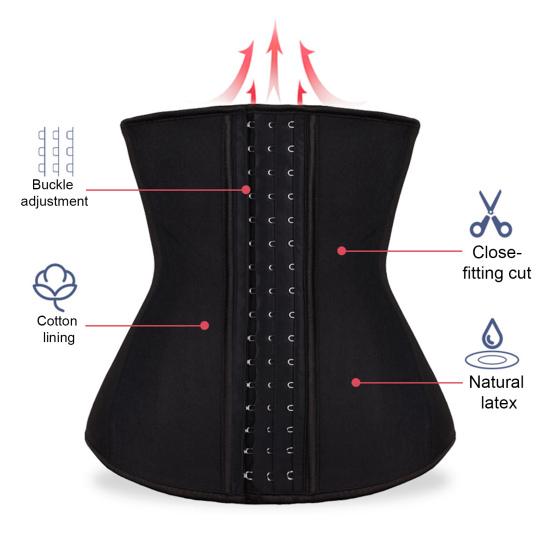 Женский корсет бесшовный утягивающий пояс с утягивающим эффектом ультра мягкий пояс-утягиватель большой размер сзади