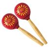 KC Diameter Red of Maracas, Round, 97mm, KMA-3500/RD, (set 2)