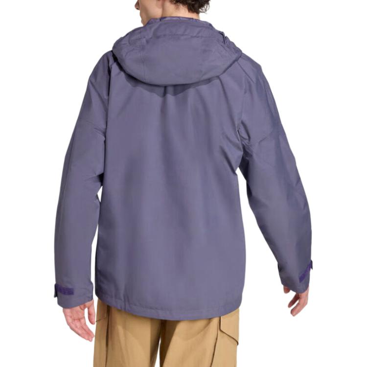 Adidas Terrex FW25 Xperior 2L Performance Водонепроницаемая Модная Удобная Универсальная Куртка с Капюшоном Мужская Куртка JL9749