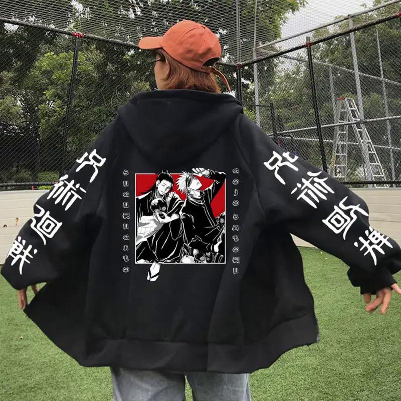 Толстовки на молнии Satoru Gojo Jujutsu Kaisen Manga