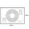 Silicone Fiberglass Baking Sheet Cakes Bakeware Liner Pad Mat Rolling Dough Mat Baking Pastry Tool