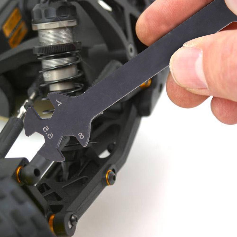 Модель с дистанционным управлением, игрушечный инструмент, металлический аксессуар, многофункциональный гаечный ключ для радиоуправляемой машины