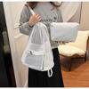 Korean Style Nylon Backpack Hollow Mesh Beach Bag Sweet Drawstring Backpack Women