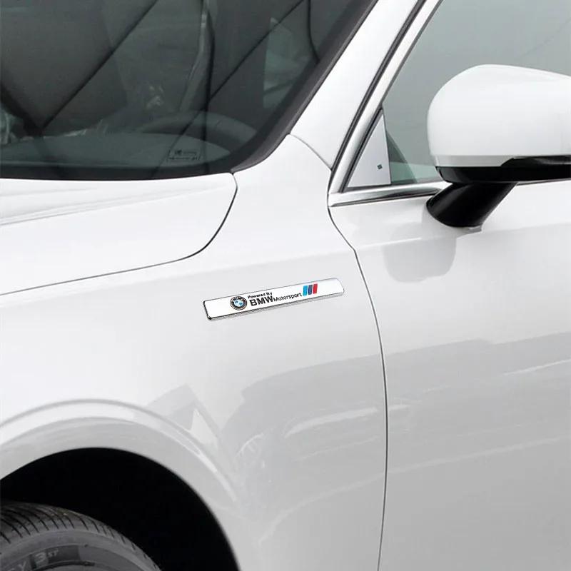 FTWG3 For BMW Car Styling 3D Metal Car Fender Trunk Badge Sticker For BMW Performance F25 F26 F15 F16 E90 E91 E92 E60 E84 G22 G32 F13