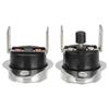 3PCS Snap Disc Thermostat Switches Set Triple Snap Action Limits Control Switches Set SRV230-00 Replacements for Quadra-Fire