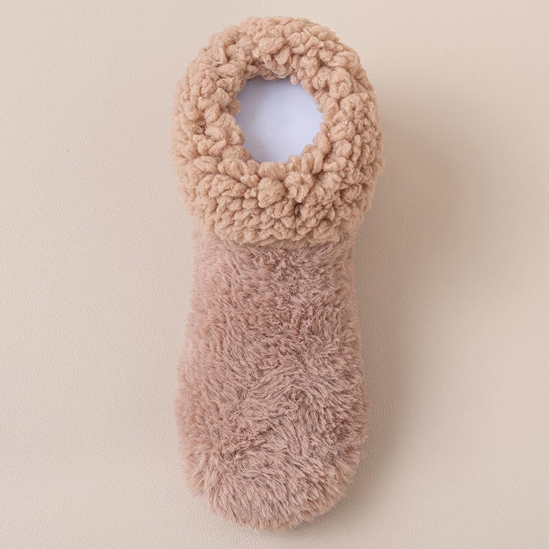 1/10 пар Осенне-зимние теплые носки для пола из кораллового флиса Домашние Милые Сладкие Женские Плюс Флисовые носки