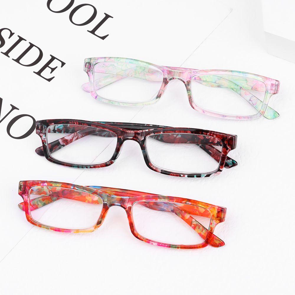 Fashion Vintage Elegant Portable Eyeglasses Eye Protection Ultra Light Frame Reading Glasses