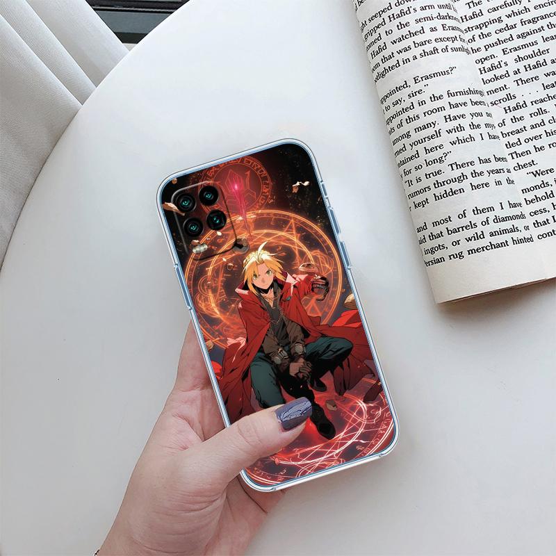 BH23 Fullmetal Alchemist Case for Motorola Moto G10 G20 G30 G31 G32 G34 G35 G41 G42 G50 G51 G52 G55 G60 G60S G62 G71 G72 G75
