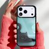 Колдовство Хэллоуин Кот Темная Ведьма Чехол для Телефона для iPhone 17 Air 16e 15 14 13 Pro Max Задняя Крышка для 12 11 Pro Coque