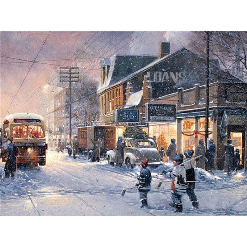 Diy Diamond 5d City Painting Streetscape Mosaic Diamond Embroidery Night Market Landscape Cross Stitch Interior Decoration