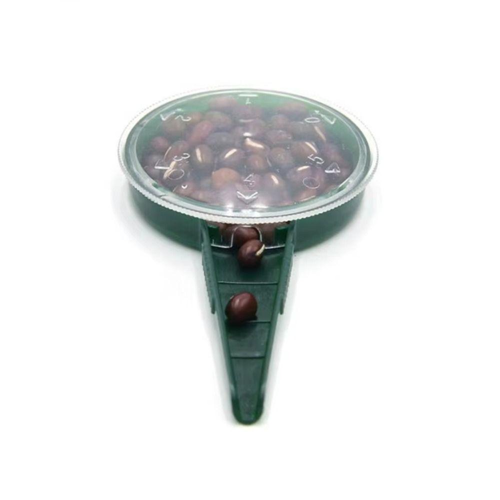 5pcs 5 Gears Plant Seeder Adjustable Hole Seed Sower Multi-function Seed Spreaders Home