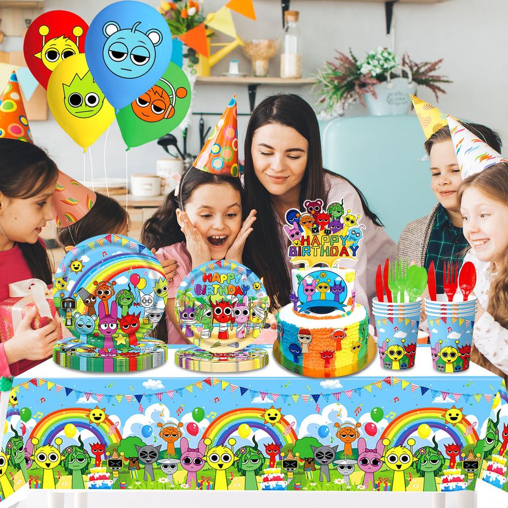 Тема тега, украшение для вечеринки по случаю дня рождения, игра, флаг, вставка для торта, спиральная композиция