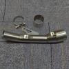 For Kawasaki Z 900 Z900 Z900e 2017-2021 2020 Motorcycle Steel Eliminator Exhaust Muffler Mid Link Pipe Kit