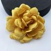 Korean Fabric Flower Pin Brooch 10cm Sweater Coat Pin New Multi Layered Camellia Brooch