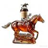 Horse Rider Shaped Glass Decanter, Creative Whiskey Wine Bottle, Decorative Liquor Bottle for Home Bar