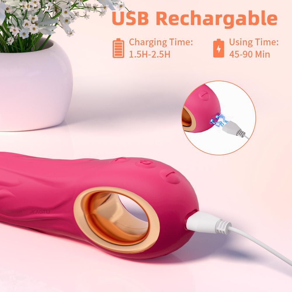 Имитатор дилдо вибратор для женщин стимулятор клитора массажер женский G-точка вибрирующий большой член мастурбация взрослые секс-игрушки