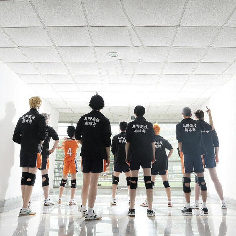 Хайкюу!! Аниме Haikyuu Karasuno, карнавальный костюм, школьная форма для волейбольного клуба, джерси, пальто, брюки, куртка, спортивная форма