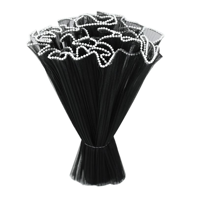 4 ярда упаковка для букета цветов жемчужная пряжа волна роза флористическая упаковка кружевной сетчатый материал свадебный подарок украшения принадлежности