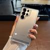 Прозрачный тонкий акриловый чехол для Samsung Galaxy S26 S25 Ultra S24 S23 S22 Plus S21 FE A55 A56 A16 A37 A17 A54 Прозрачная жесткая крышка