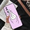 Kpop Сердце Рукой Пальцами Чехол Для Honor Magic 8 Pro 6 5 7 Lite Для Honor 200 400 50 70 90 X8b X9a X9b X9c X9d Win RT
