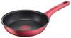 Сковорода Tefal 20 см, для индукционных и газовых плит, без ПФОА и других вредных веществ, Rouge Unlimited, Красная, G26202, Совместимая, Долговечная
