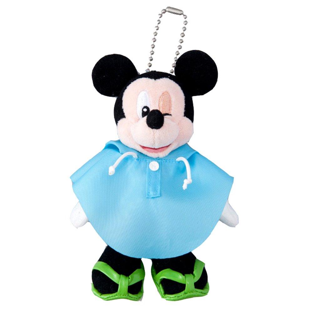 Летний фестиваль Диснея Летний фестиваль 2016 Плюшевый значок Микки Пончо Цепь Значок Disney Resort (Токио Эксклюзив)