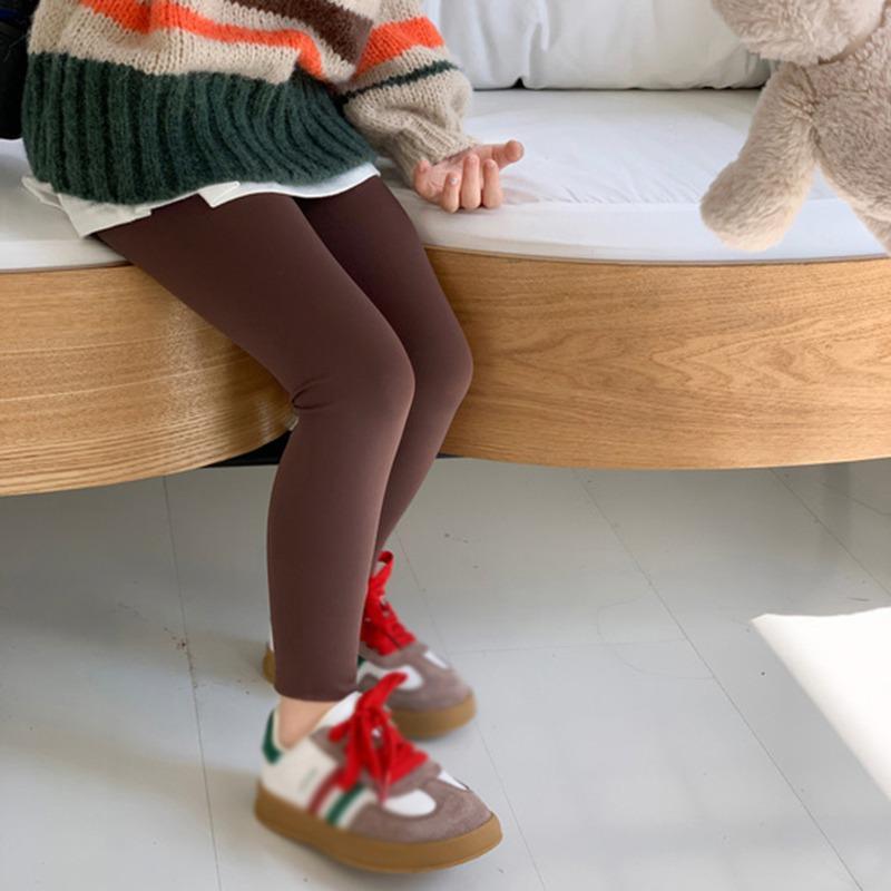 Брюки для йоги для девочек, однотонные повседневные удобные брюки, нижние брюки