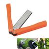 Double Sided Folded Pocket Sharpener Diamond Knife Sharpening Stone Kitchen Tool Home Tools Outdoor Convenient Folding Fan-shaped Grindstone