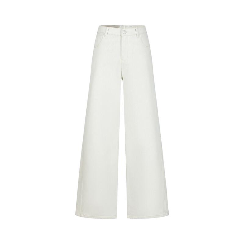 JOZZI ANNACOR Women's Fleece-Lined Straight-Leg Denim Jeans