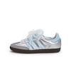 Adidas Originals SAMBA OG German Army Trainers Unisex Low top White/Blue/Silver B75806(Team826-S-BOX)