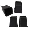 4Pcs Furniture Riser 6in Heavy Duty Slip Proof ABS Bed Rise Lift Block for Chair Sofa