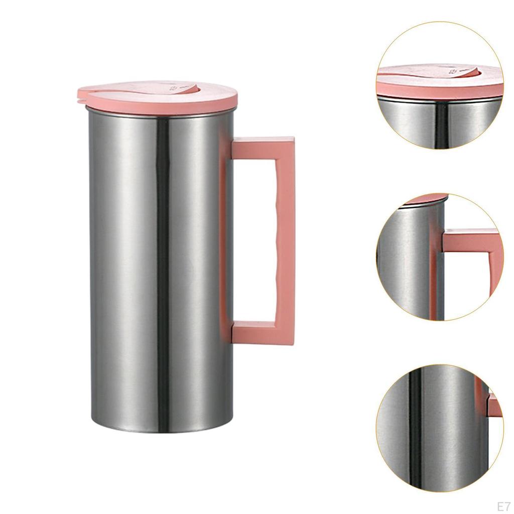 Кувшин из нержавеющей стали, графин, 1,8 л, многофункциональный кофейник, кувшин для воды